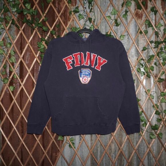 American Vintage Other - Medium - Vintage Y2K FDNY New York embroidered 1990s hoodie
